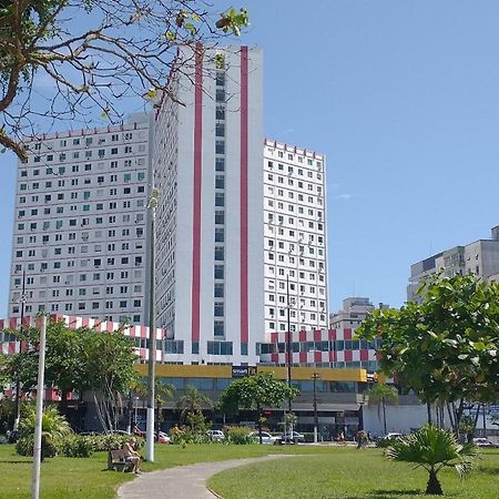 Apto em Santos, Condomínio Frente ao Mar, Garagem, Internet 250MB, Wifi e Netflix Grátis, Smart TV, 1 Dorm Santos  Esterno foto