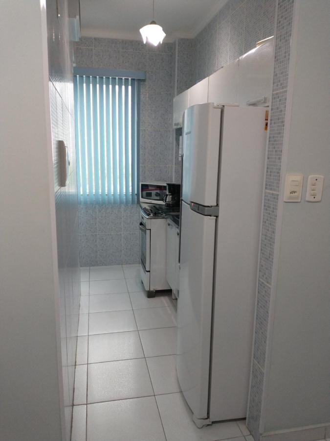 Apto em Santos, Condomínio Frente ao Mar, Garagem, Internet 250MB, Wifi e Netflix Grátis, Smart TV, 1 Dorm Santos  Esterno foto