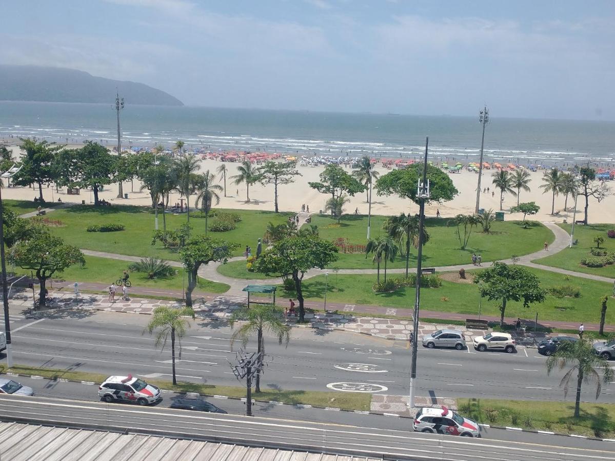 Apto em Santos, Condomínio Frente ao Mar, Garagem, Internet 250MB, Wifi e Netflix Grátis, Smart TV, 1 Dorm Santos  Esterno foto